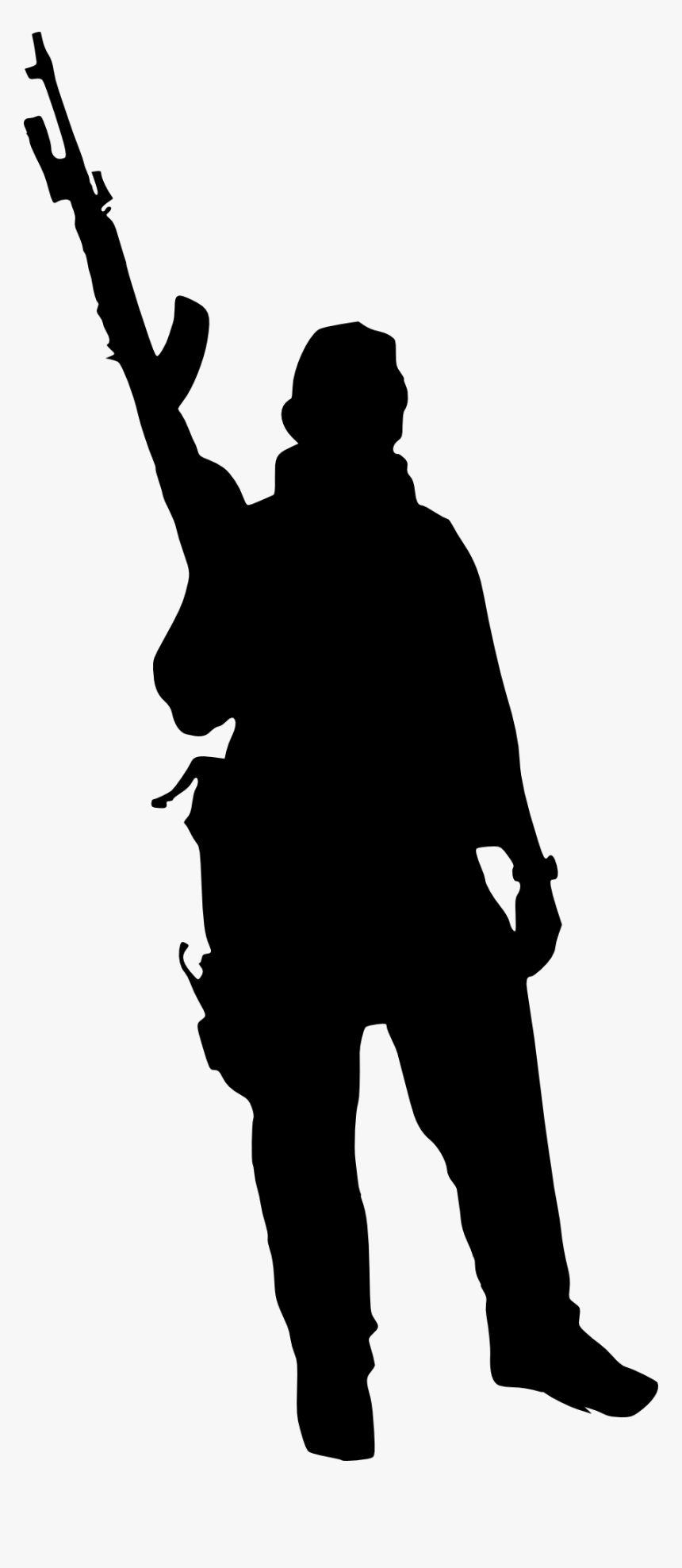 Soldier Silhouette Transparent Background, HD Png Download, Free Download