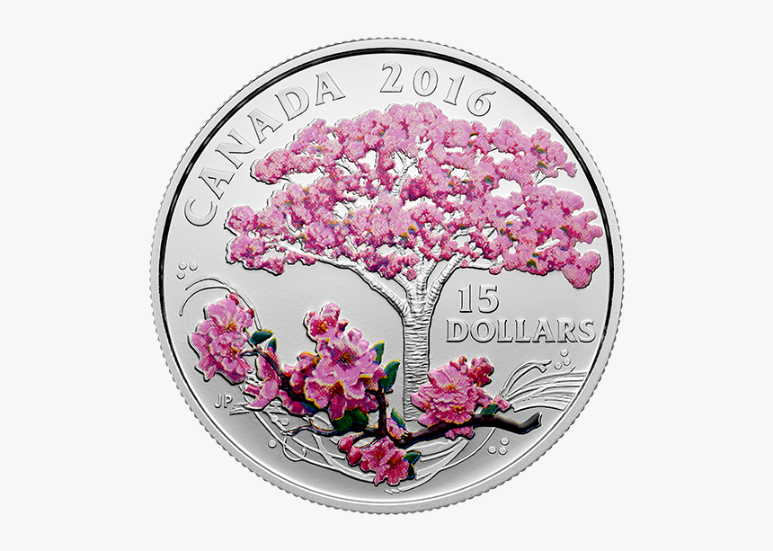 Cherry Blossom Fine Coin, HD Png Download, Free Download