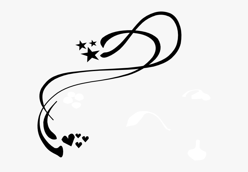 Scroll Swirl Clip Art - Line Art Corner Designs, HD Png Download, Free Download