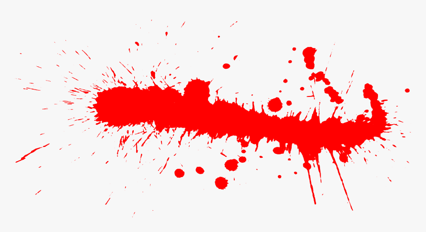 Paint Splatter Png Download - Red Paint Splash Png, Transparent Png, Free Download