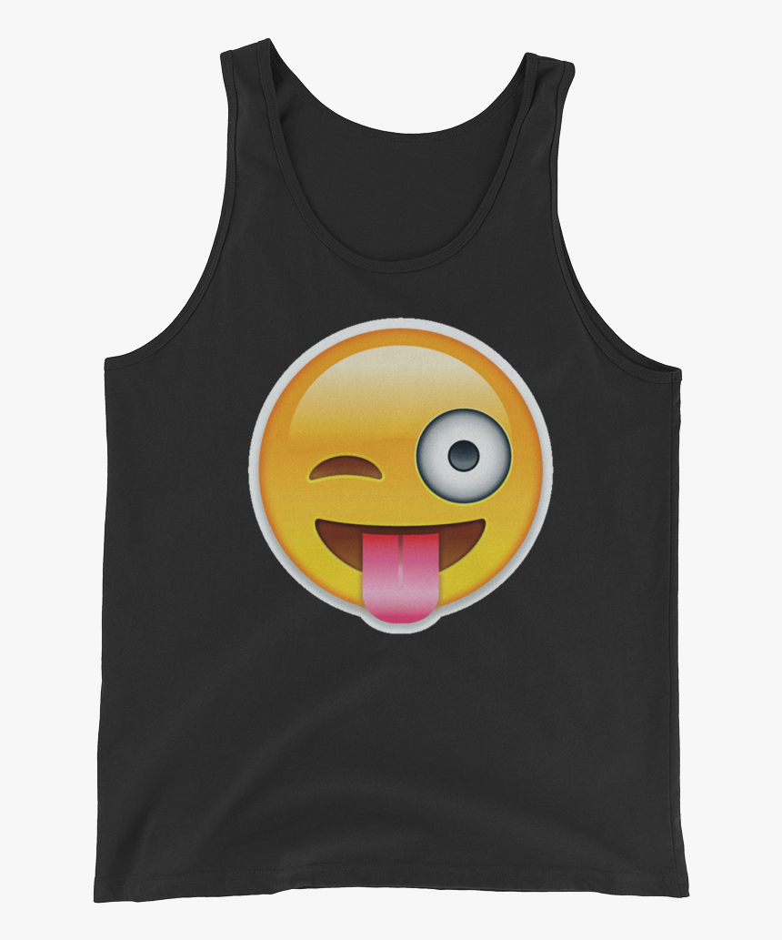 Men"s Emoji Tank Top - Portable Network Graphics, HD Png Download, Free Download