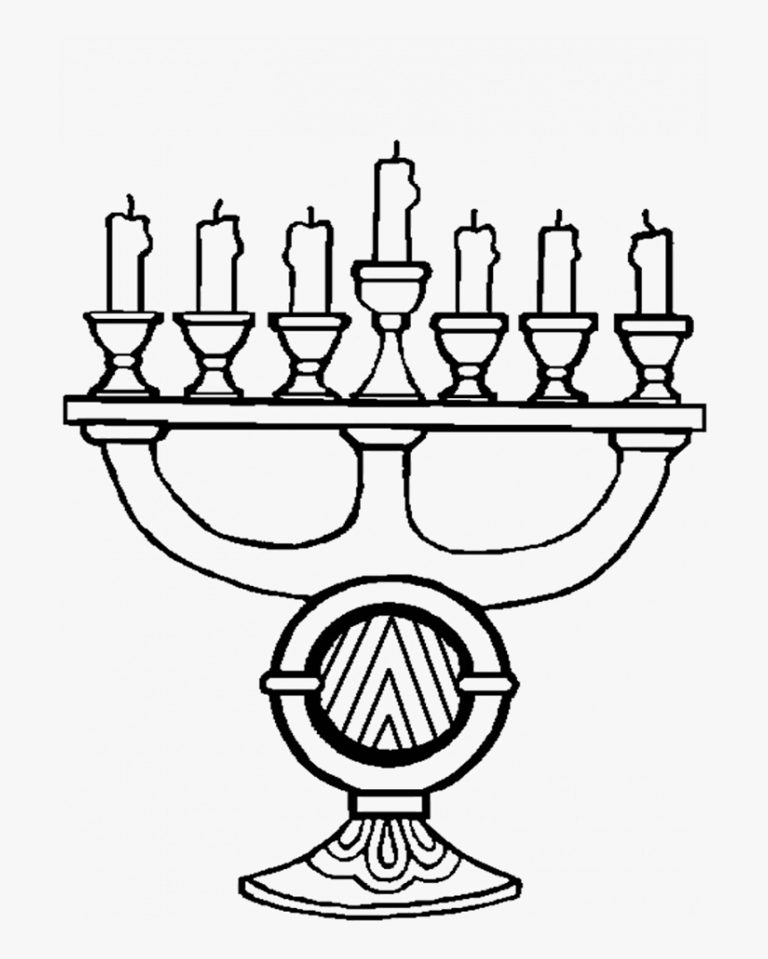 Kwanzaa Candle Coloring Page, HD Png Download, Free Download