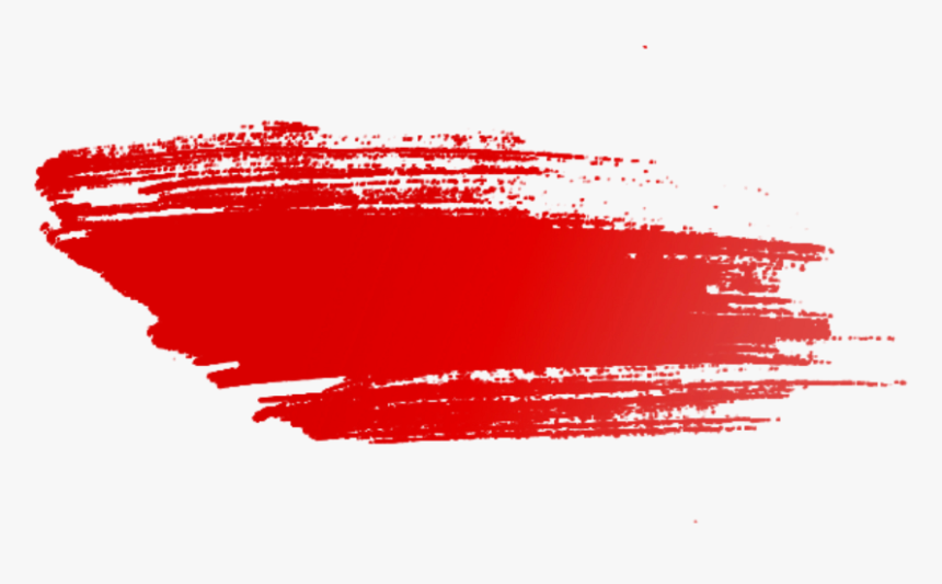 Ftestickers Paint Splatter Brushstroke Red - Red Paint Splatter Png, Transparent Png, Free Download