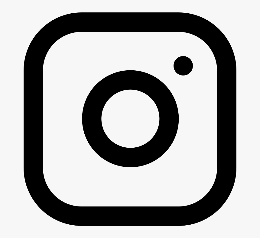 Instagram Icon Png Black, Transparent Png, Free Download