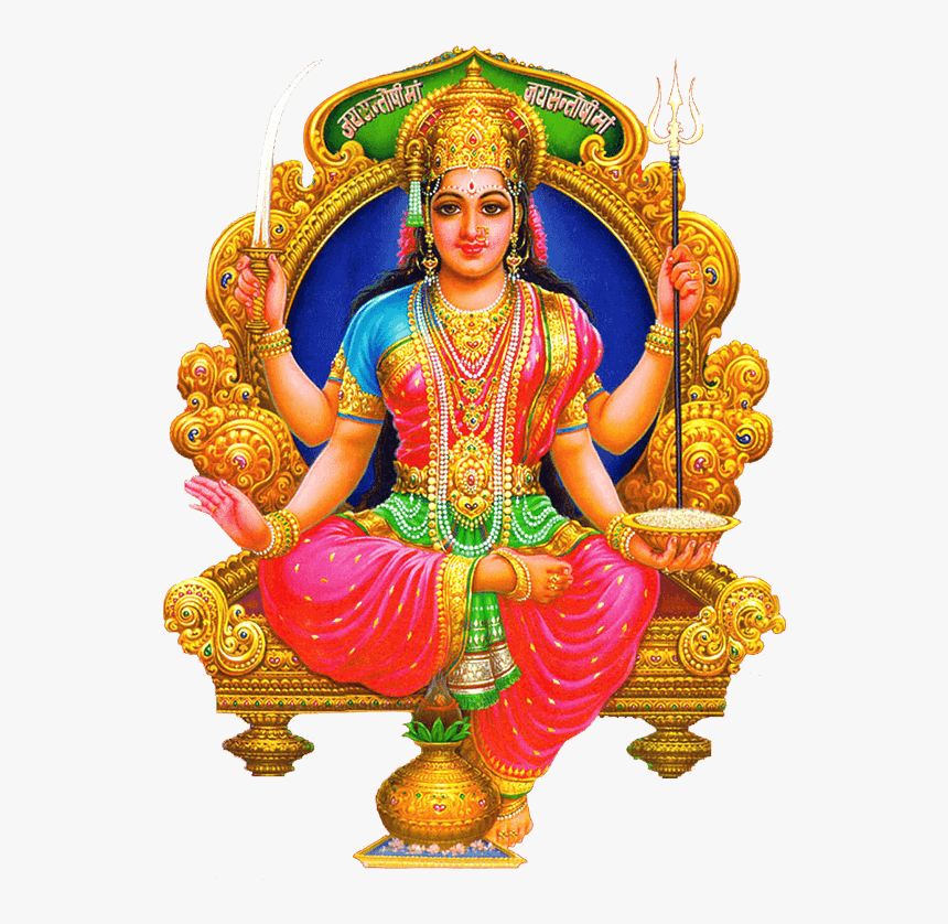 Mata Ji Png - Maa Santoshi, Transparent Png, Free Download