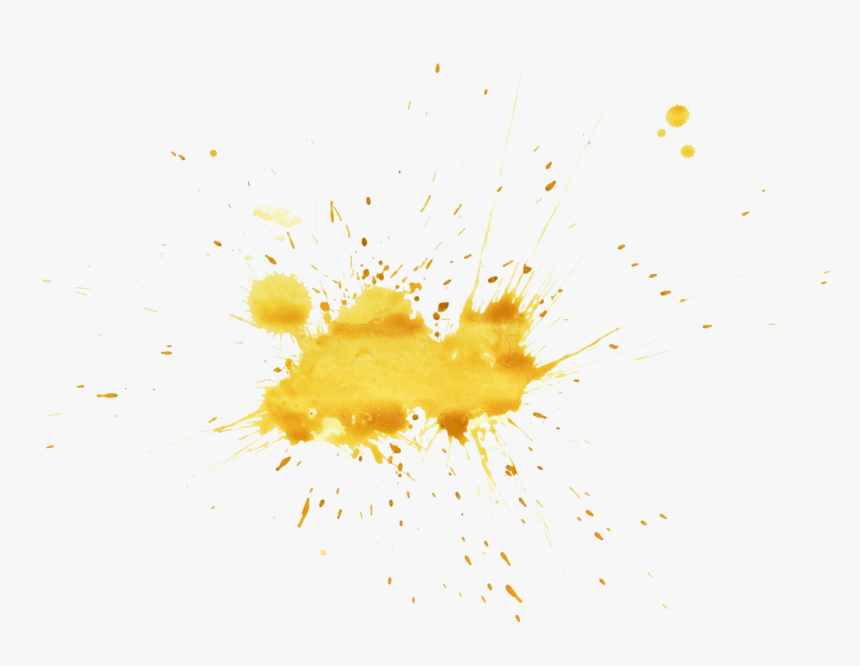 Clip Art Yellow Watercolor Transparent - Gold Watercolor Splash, HD Png ...