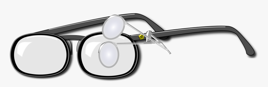 Loupe Glasses Clip Arts - Glasses, HD Png Download, Free Download