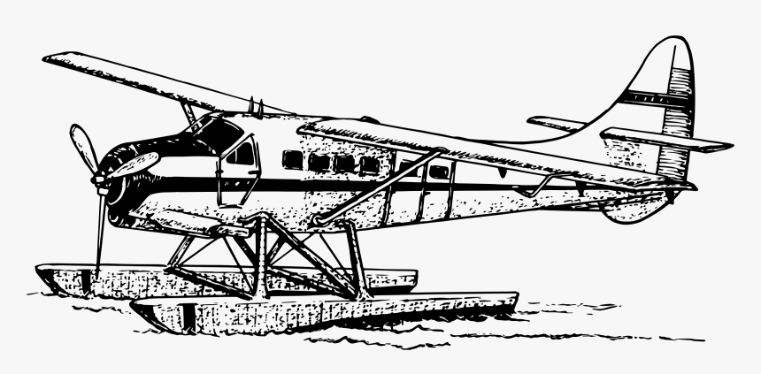 Sea Plane Clip Arts - Float Plane Clip Art, HD Png Download, Free Download