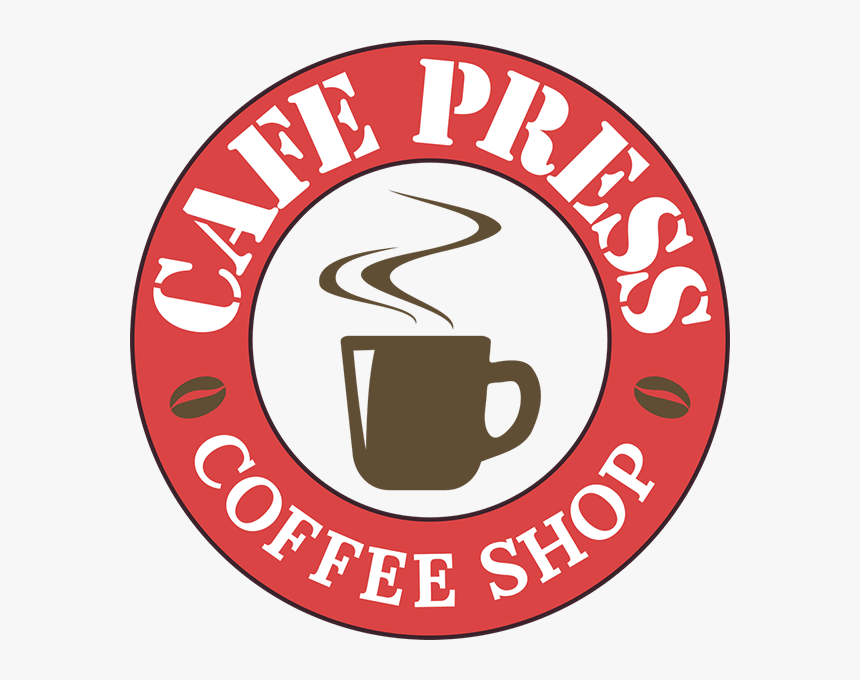 Cafe Press - Coffee Shop Logo Png, Transparent Png, Free Download