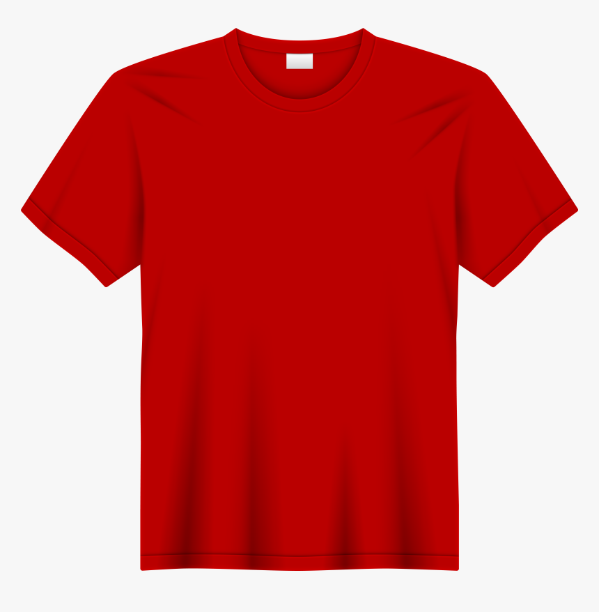 Red T Shirt Png Clip Art, Transparent Png - kindpng