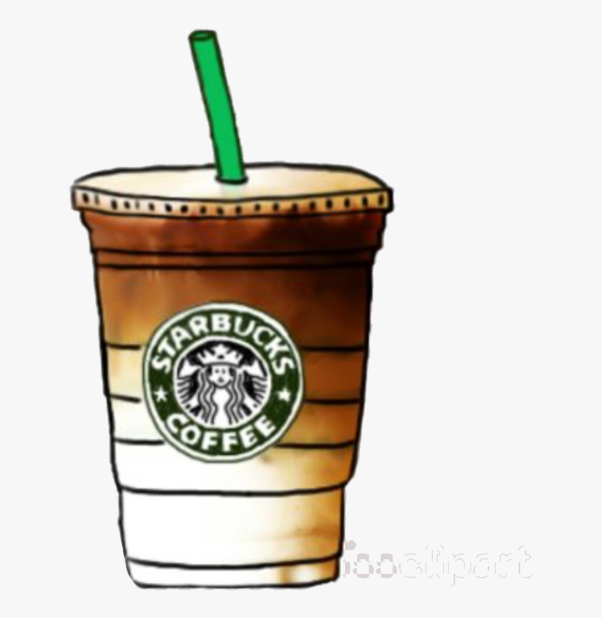 Coffee Starbucks Clipart Food Drinks Transparent Clip - Starbucks Sticker, HD Png Download, Free Download