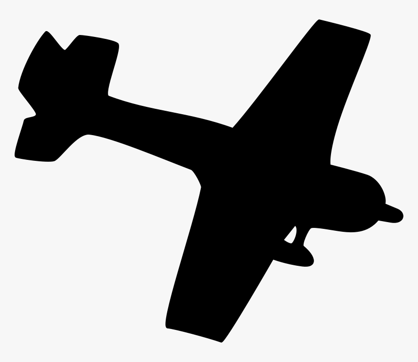 Silhouette Plane Svg Clip Arts - World War 1 Plane Silhouette, HD Png Download, Free Download