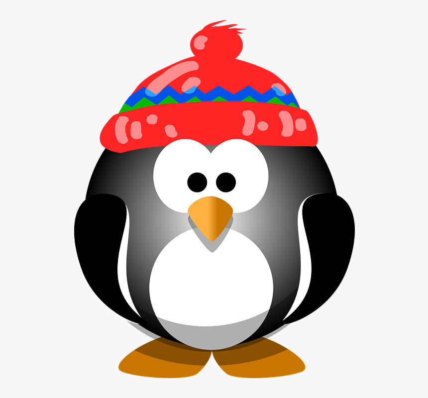 Bird Clipart Winter - Cute Penguins Clipart, HD Png Download, Free Download
