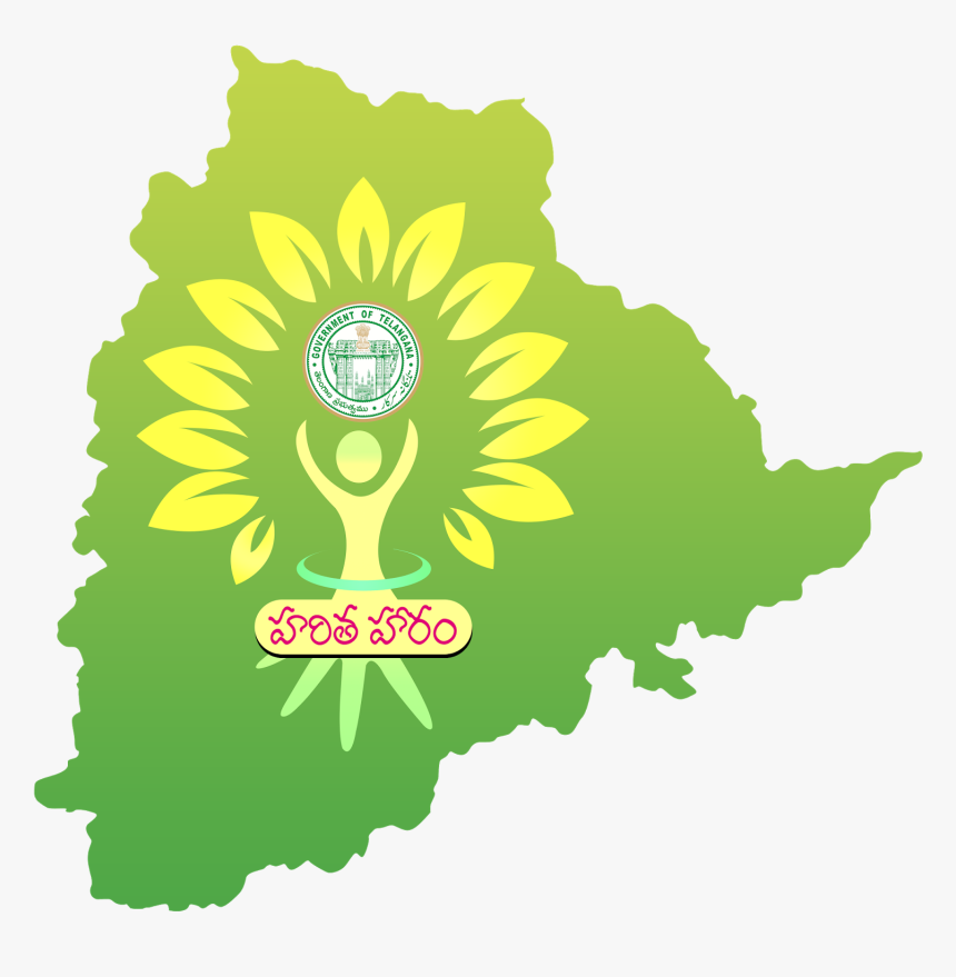 Haritha Haram Cool Logo Designs Png File Free Download - Telangana Ku Haritha Hāram, Transparent Png, Free Download