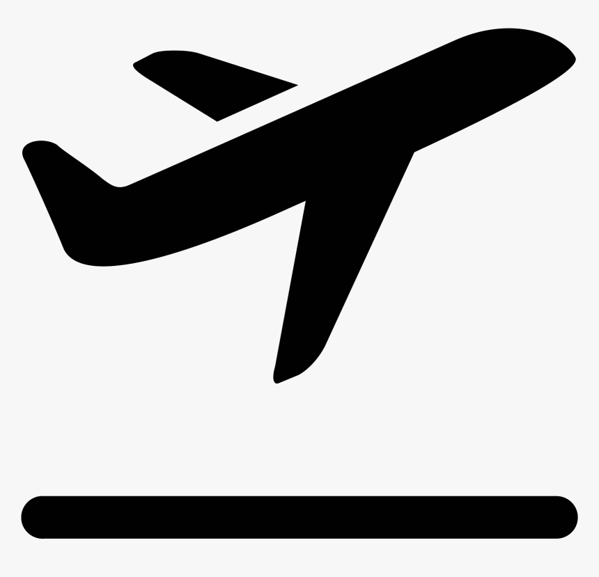 Airplane Png Vector 1 Png Image - Plane Taking Off Icon, Transparent Png, Free Download