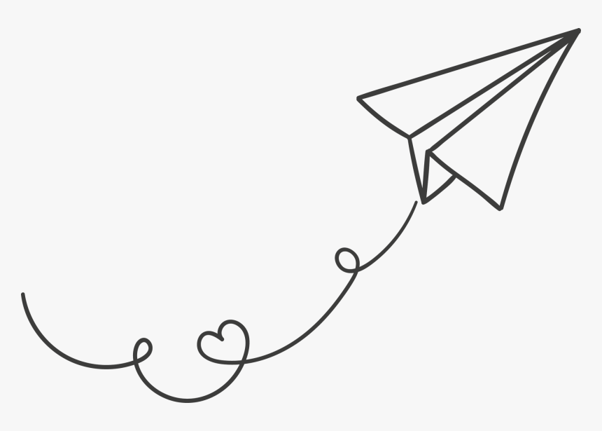 Paper Airplane Png - Paper Airplane Transparent Background, Png Download, Free Download