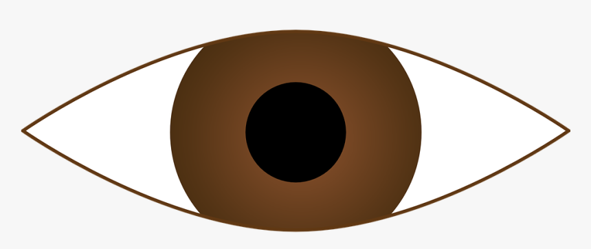 Eye Clip Mata - Brown Eye Clipart, HD Png Download, Free Download