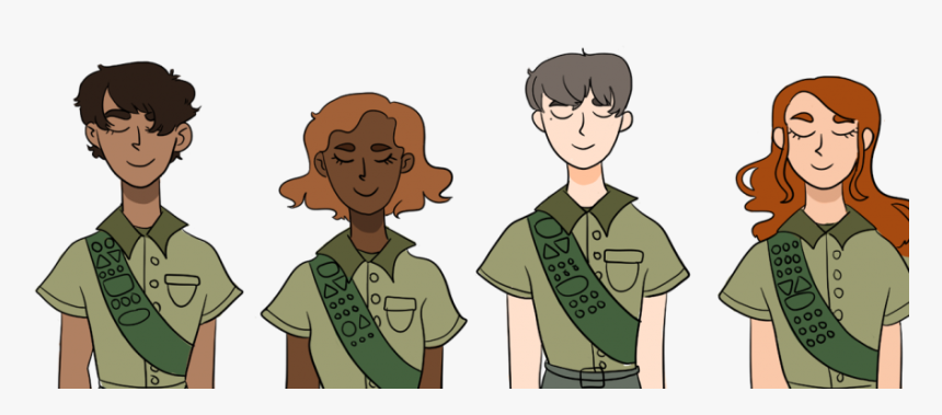 Boy Scouts Of America Cartoon, HD Png Download, Free Download