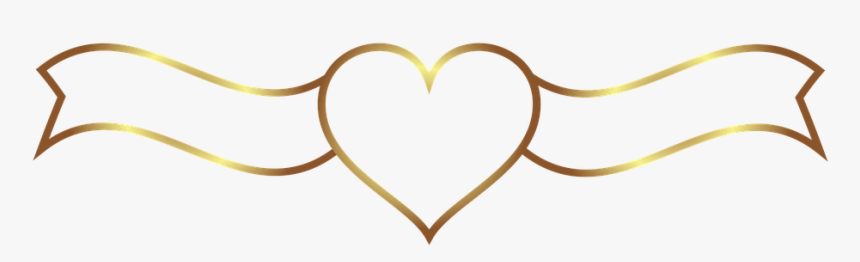 Wedding Png High-quality Image - Png Transparent Gold Heart Png, Png Download, Free Download