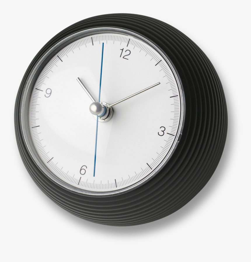 Earth Clock Til16 10 Black - Wall Clock, HD Png Download, Free Download