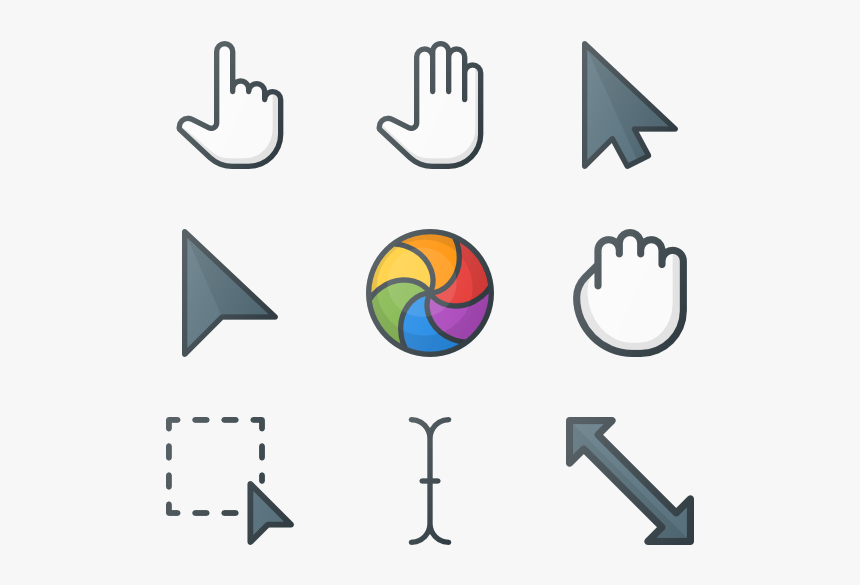 Selection & Cursors - Cursor Selection, HD Png Download, Free Download