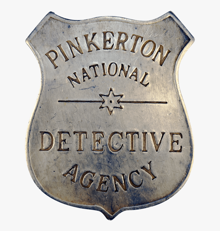 Pinkerton Detective Agency Badge - Commemorative Plaque, HD Png Download, Free Download