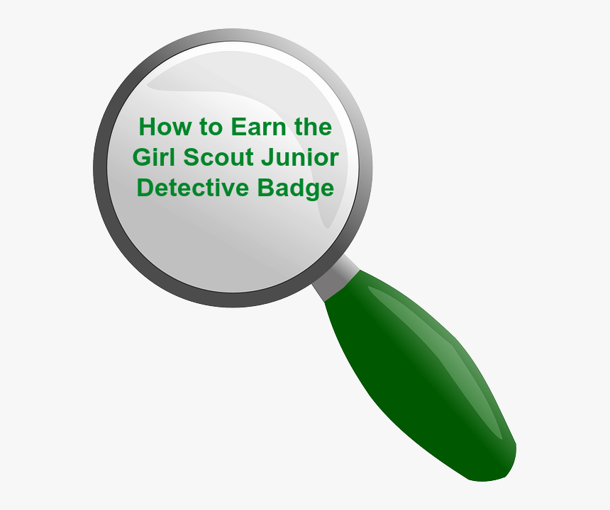 How To Earn The Junior Girl Scout Detective Badge-complete - Girl Scout Detective Badge Handwriting Details, HD Png Download, Free Download