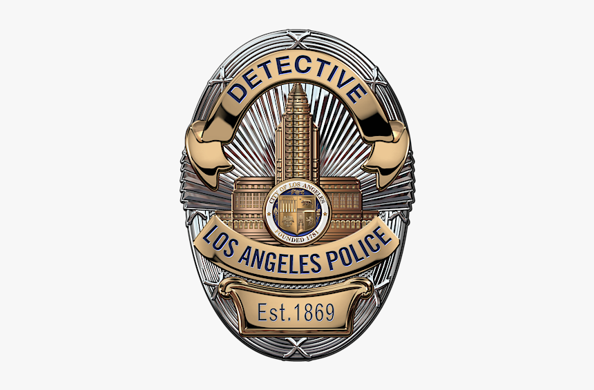 Lapd Police Officer Badge, HD Png Download, Free Download