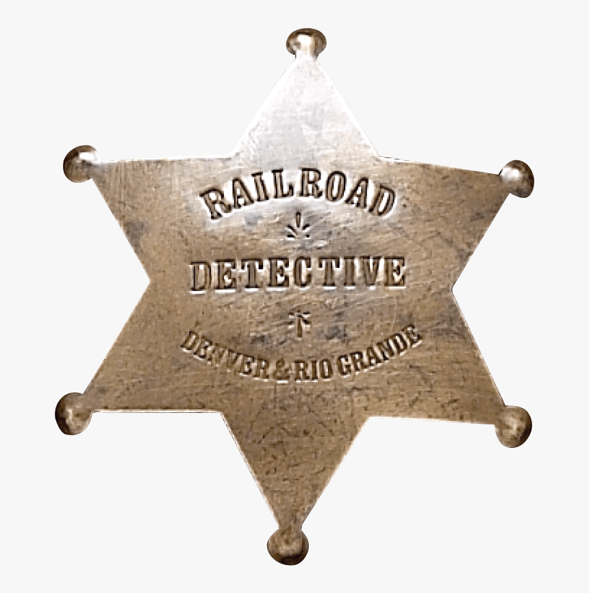 Rail Road Detective Badge - Badge, HD Png Download, Free Download