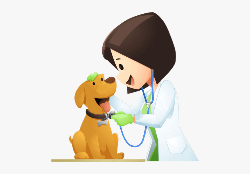 Pet Vet Clinic Affordable - Veterinarian Cartoon Png, Transparent Png, Free Download