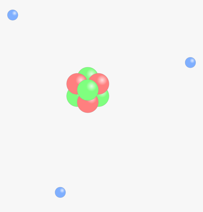 Atomo Di Litio - Lithium Atom Diagram, HD Png Download, Free Download