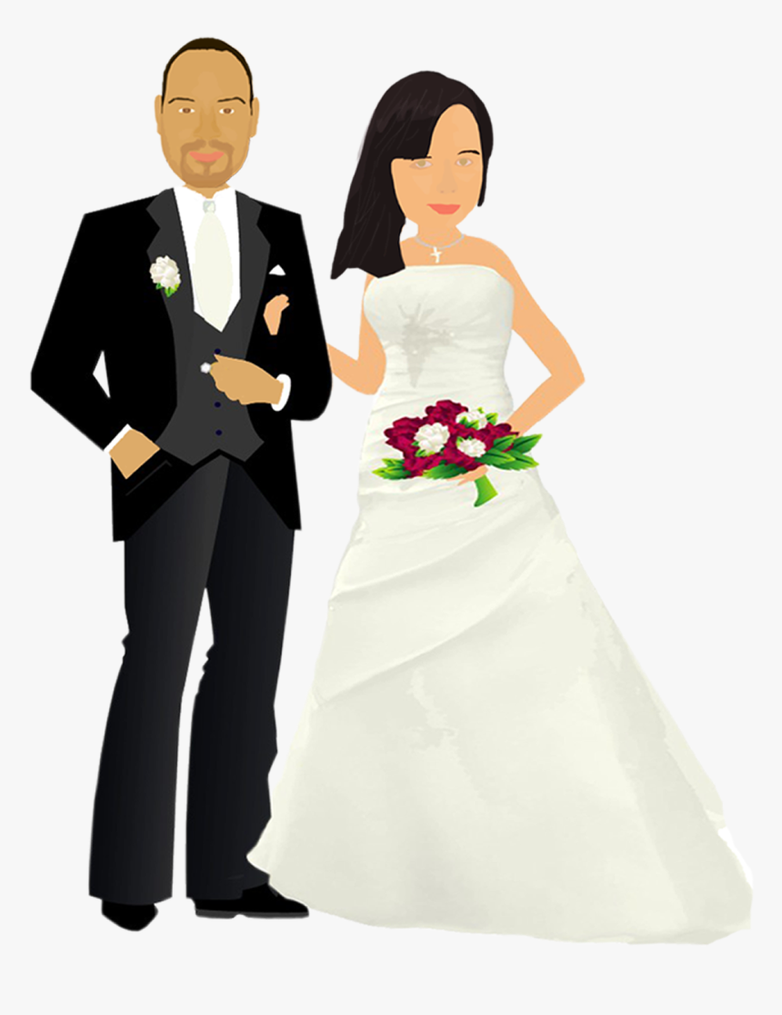 Bride Cartoon Pictures Page - Weding, HD Png Download, Free Download