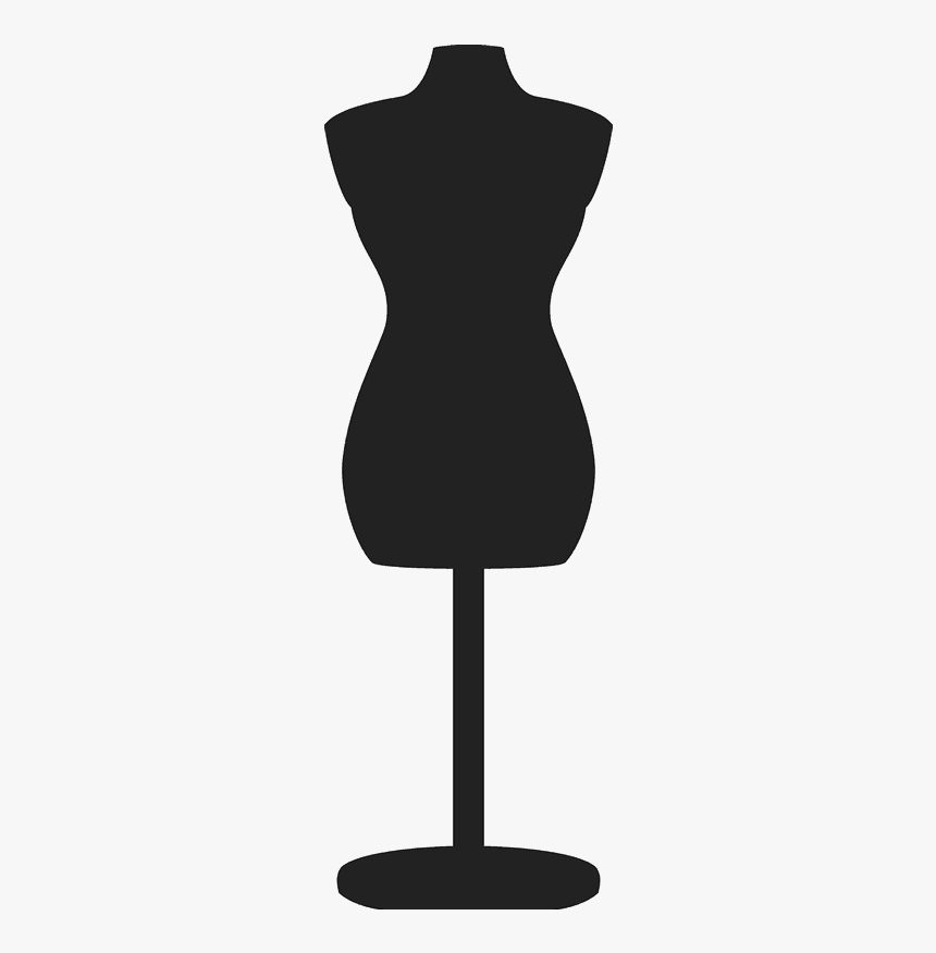 Silhouette At Getdrawings Com - Mannequin Clipart Png, Transparent Png, Free Download