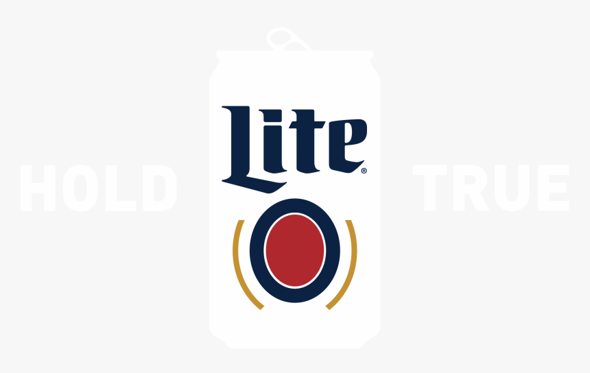 Miller Lite Can With Hold True Label - Graphic Design, HD Png Download, Free Download