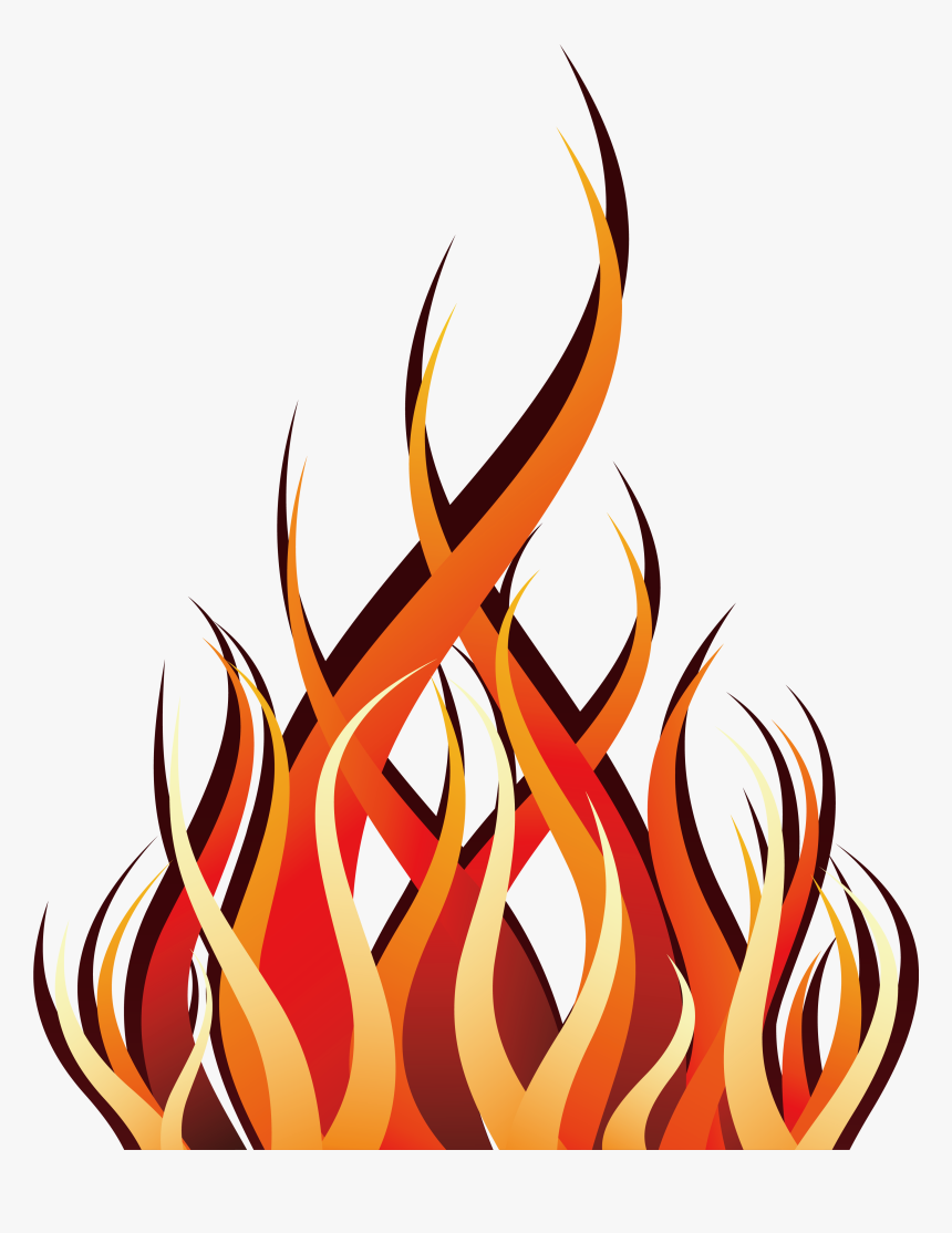 Clip Art Abstract Flames - Fire Abstract Png, Transparent Png, Free Download