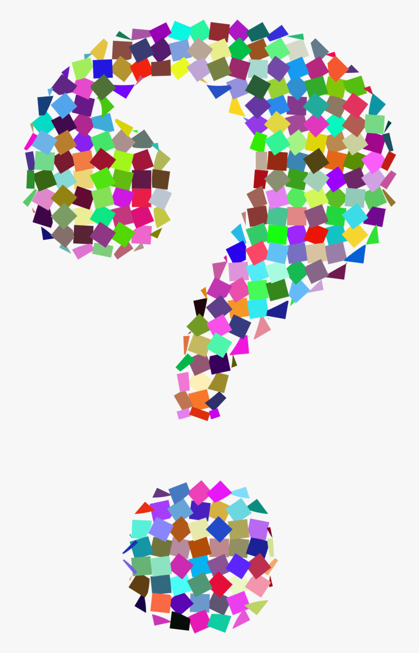 Colorful Question Mark Clipart, HD Png Download, Free Download