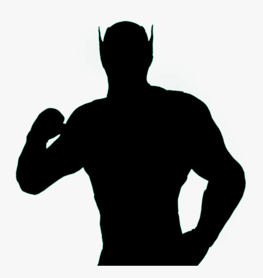 Person Shrugging With Question Mark , Png Download - Flash Silhouette Png, Transparent Png, Free Download