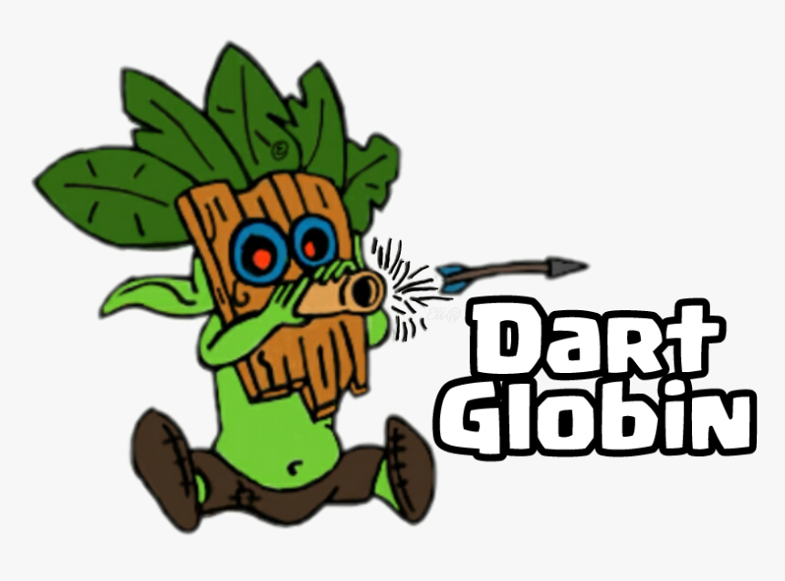 #dart Globin Clash Royale - Cartoon, HD Png Download, Free Download