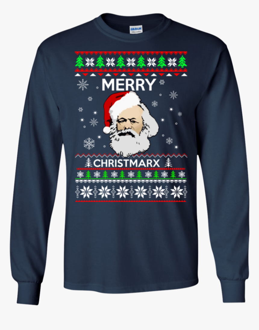 Karl Marx Merry Christmarx Ugly Sweater, Hoodie - Dilly Dilly Bud Light Sweater, HD Png Download, Free Download