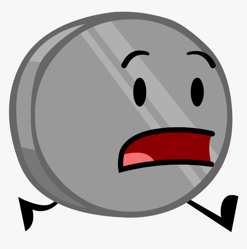 Battle For Dream Island Wiki - Bfdi Nickel Icon, HD Png Download, Free Download