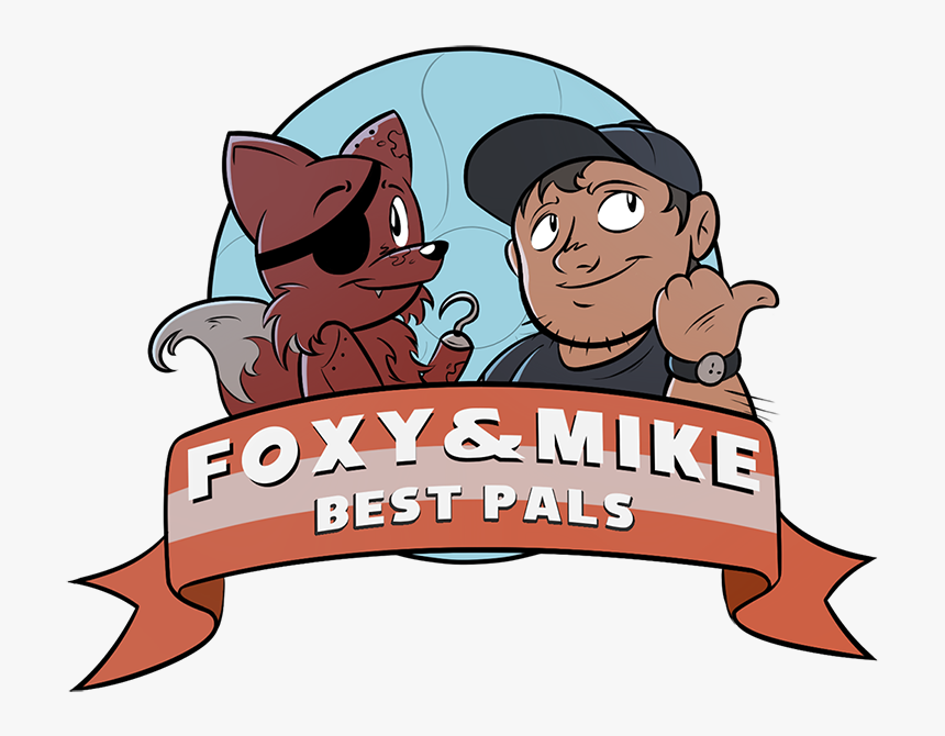 Best Pals Five Nights At Freddy"s 4 Left 4 Dead 2 Team - Foxy And Mike, HD Png Download, Free Download