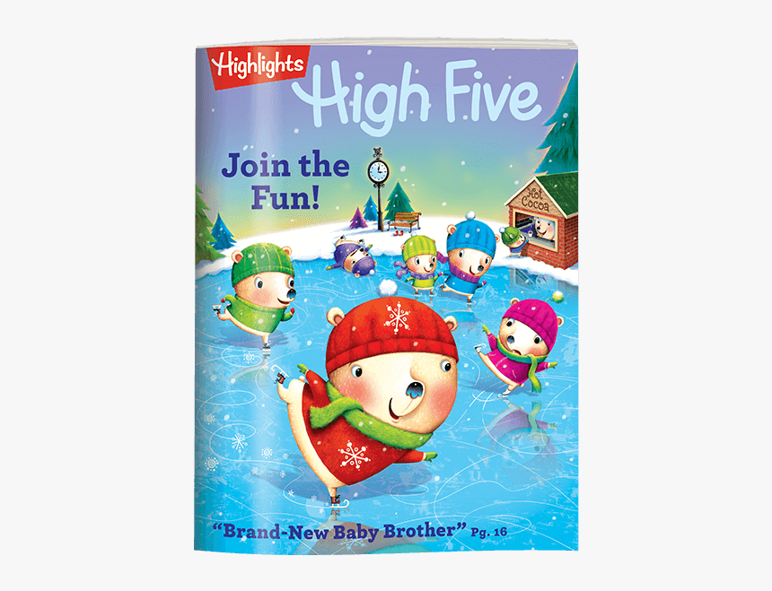 High Five Magazine One Year Subscription - Highlights Magazine, HD Png Download, Free Download