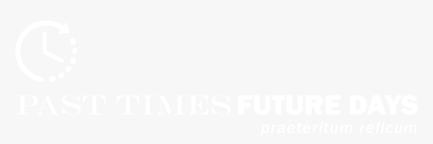 Past Times Future Days - Johns Hopkins Logo White, HD Png Download, Free Download