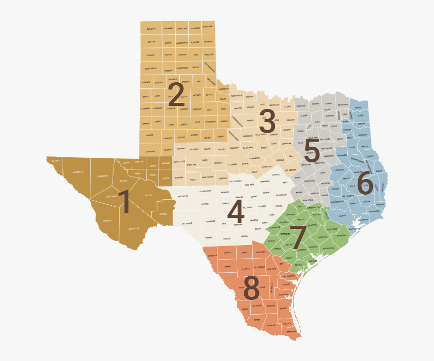 Entry Map - Texas, HD Png Download, Free Download