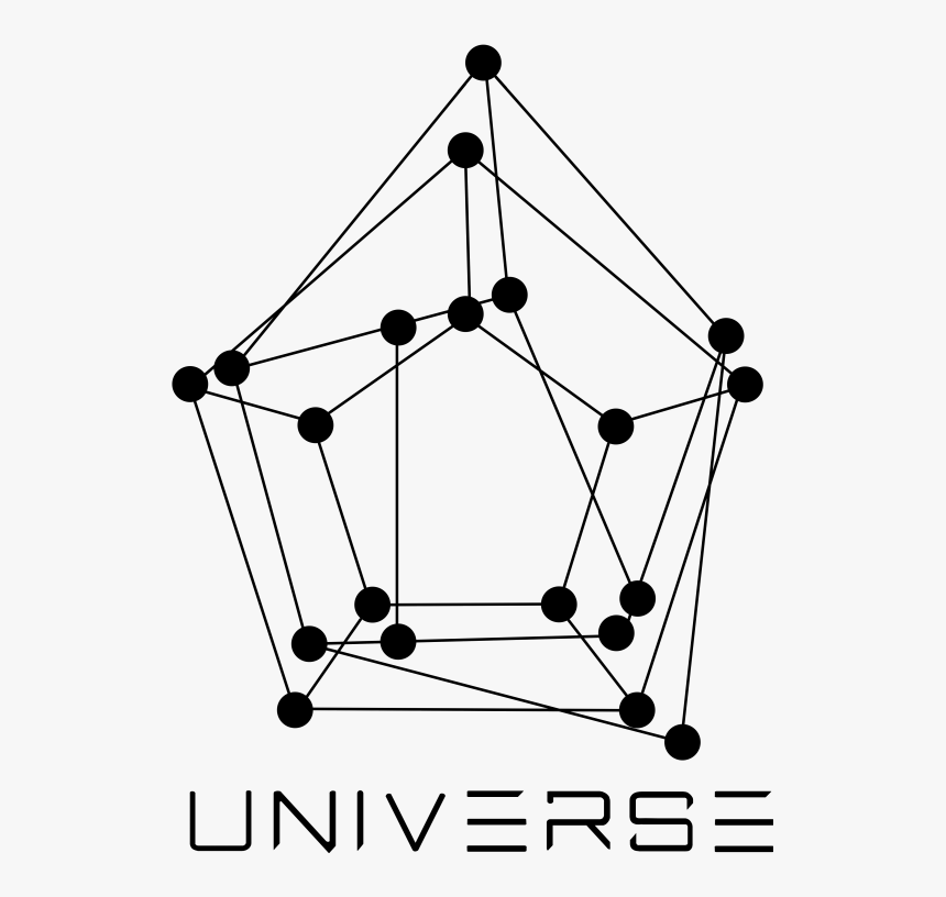 #pentagon #universe #ptg #pentagonuniverse - Pentagon Logo Universe, HD Png Download, Free Download