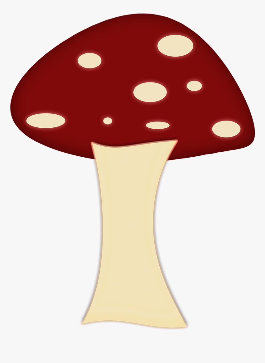Drawing Of Mushroom Background, HD Png Download, Free Download