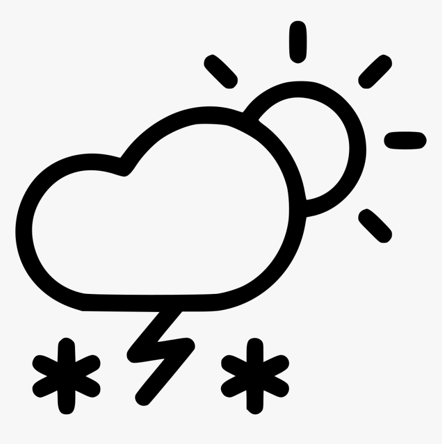Cloud Daytime Day Sun Snow Storm - Rainfall Icon Png, Transparent Png, Free Download