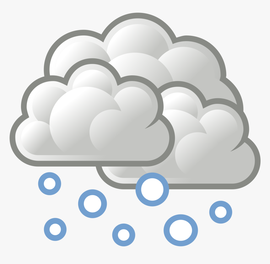 Snow Weather Clipart - Snow Weather Icon Png, Transparent Png, Free Download