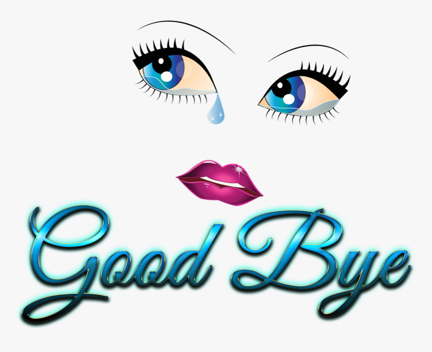 Good Bye Transparent - Calligraphy, HD Png Download, Free Download