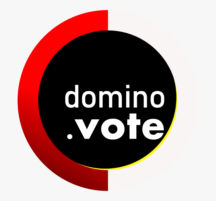 Domino - Vote Logo - Circle, HD Png Download, Free Download